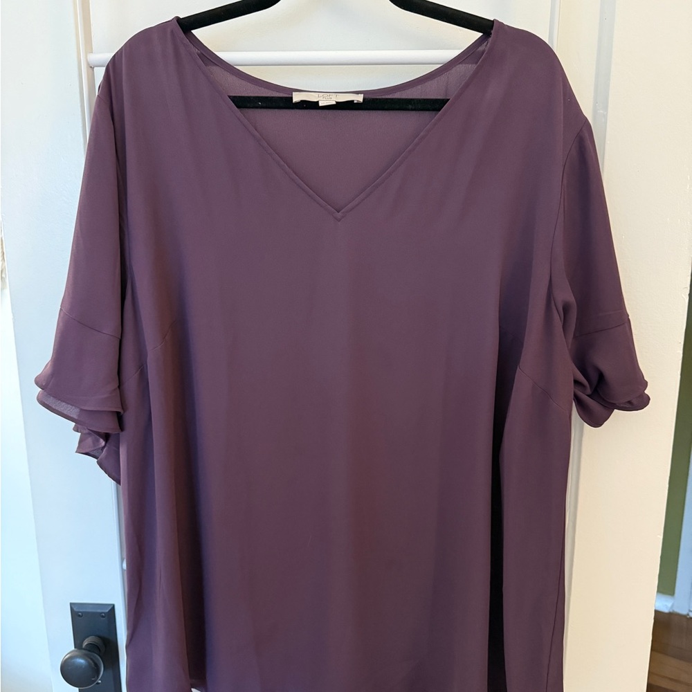 LOFT Deep Purple Women's Blouse